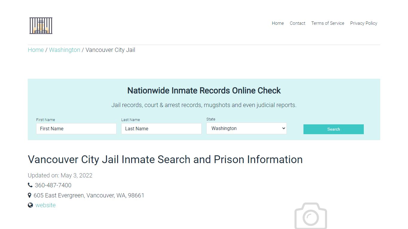 Vancouver City Jail Inmate Search, Visitation, Phone no ...